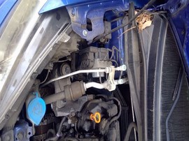 2017 HONDA FIT, BLUE, EX-L MODEL, 1.5L, AT,  A25199